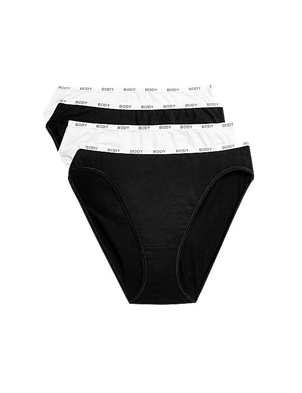 4pk Cotton with Cool Comfort™ Knickers