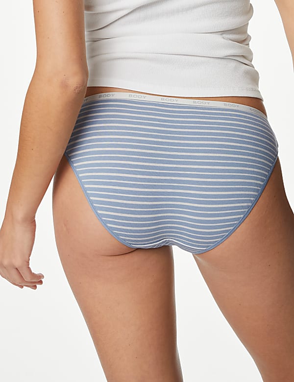 4pk Cotton Rich Bikini Knickers