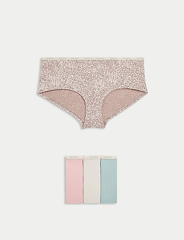 4pk Cotton Rich Low Rise Shorts