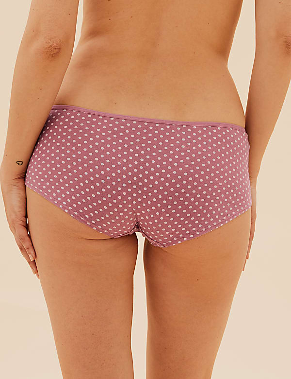 5pk Cotton Lycra&reg; Knicker Shorts