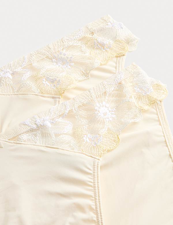 2 Pack Embrace High Leg Knickers