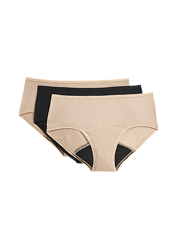 3pk Heavy Absorbency Period Knicker Shorts