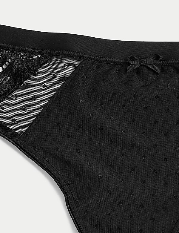 3pk Amelia Lace Bikini Knickers