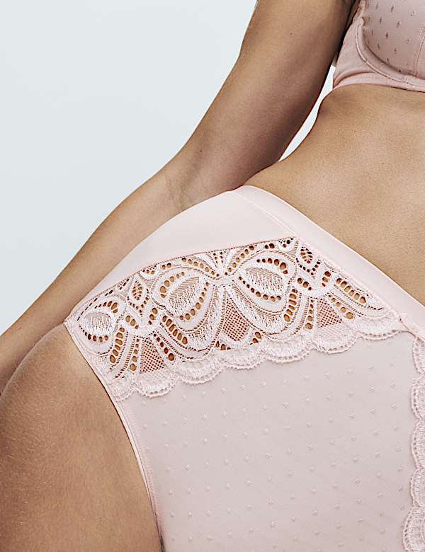 3pk Amelia Lace Full Briefs