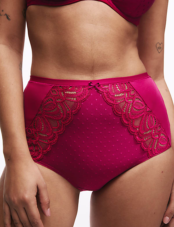 3pk Amelia Lace Full Briefs - KG