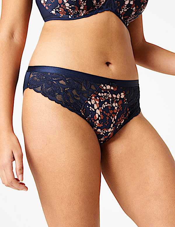 Wild Blooms High Leg Knickers - RO