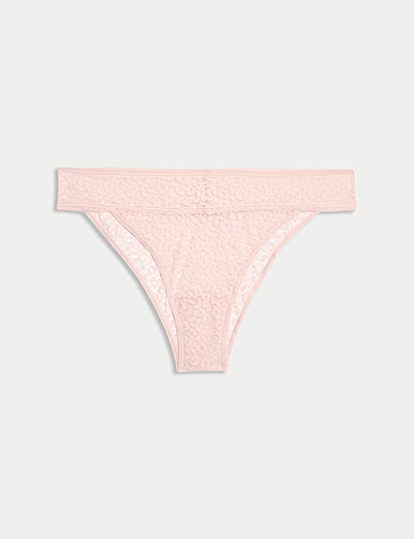 Animal Print Lace Miami Knickers