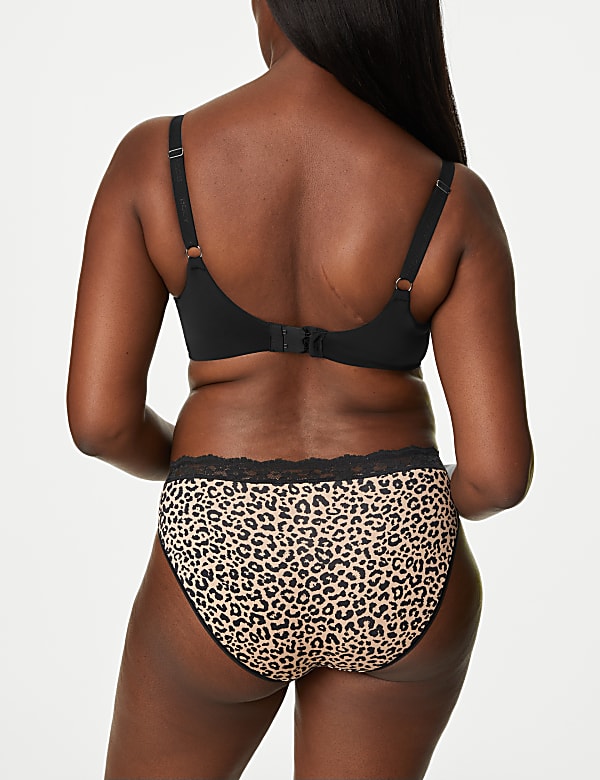 4pk High Leg Knickers