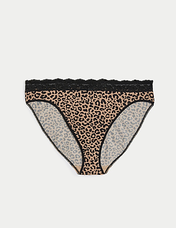 Floral Print High Leg Knickers