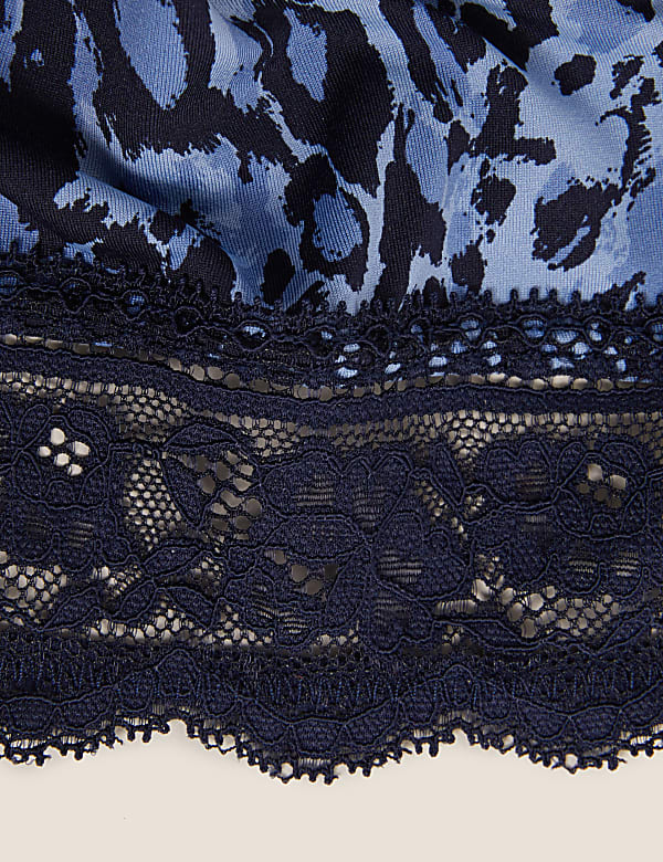 Printed Low Rise Knicker Shorts