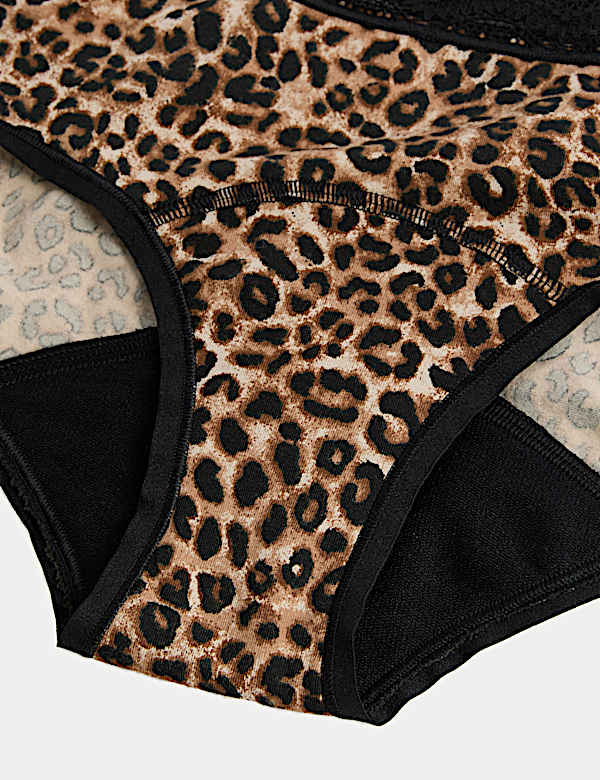 3pk Heavy Absorbency Period Knicker Shorts