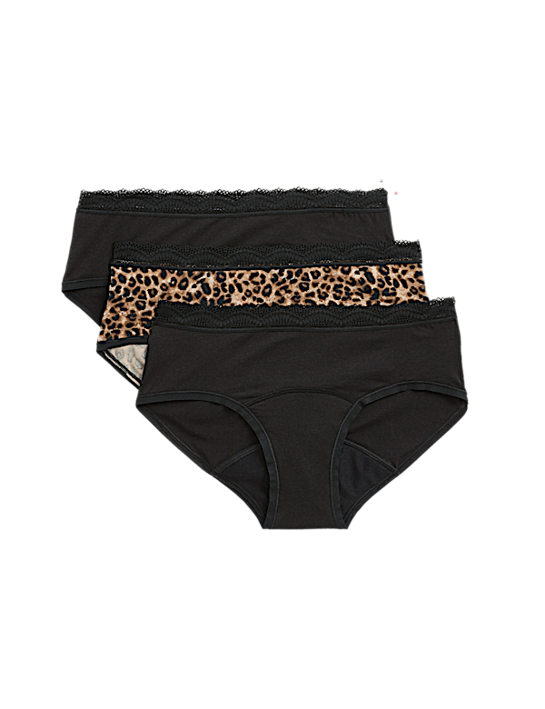 3pk Heavy Absorbency Period Knicker Shorts