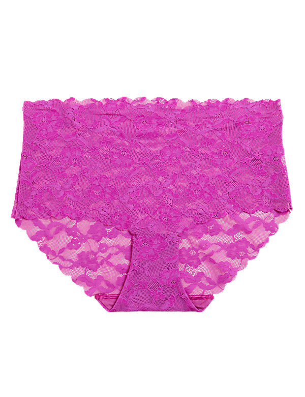 No VPL Freecut Lace High Rise Shorts