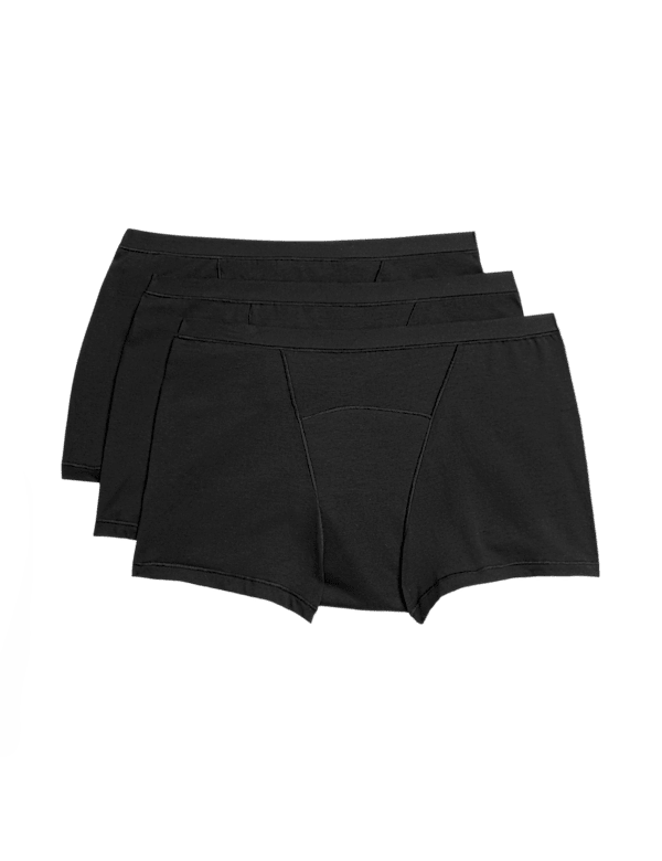 3pk Heavy Absorbency First Period Boy Shorts