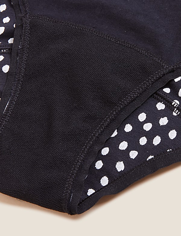 3pk Mixed Absorbency Period Bikini Knickers