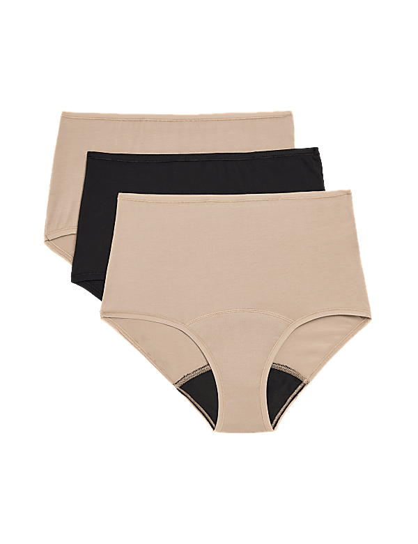 3pk Heavy Absorbency Period Full Briefs