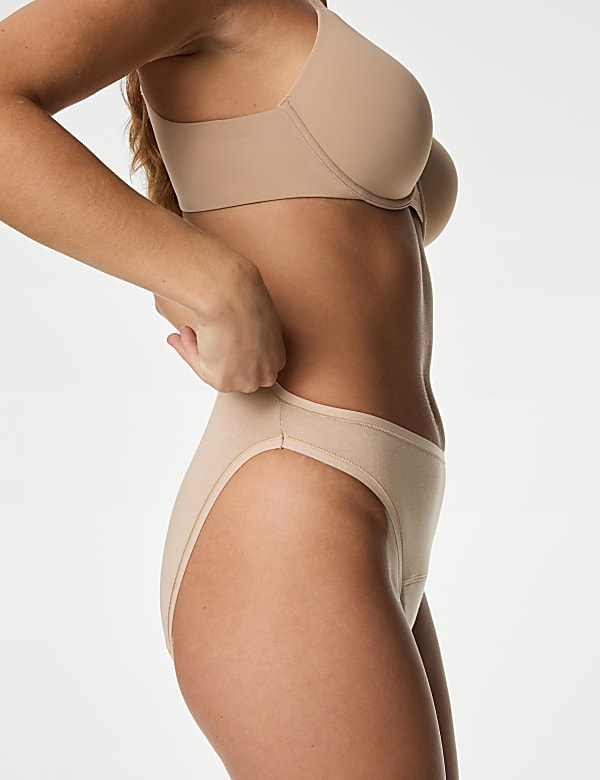 3pk Heavy Absorbency Period High Leg Knickers