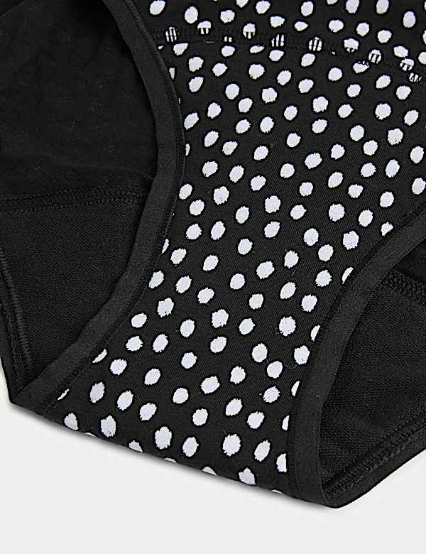 3pk Heavy Absorbency Period Bikini Knickers