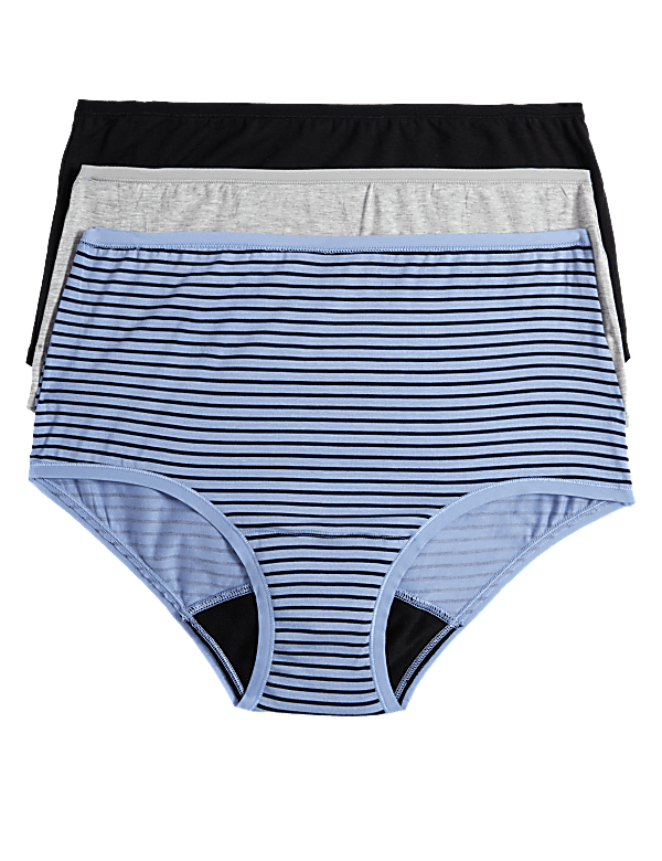 3pk Moderate Absorbency Period Full Briefs