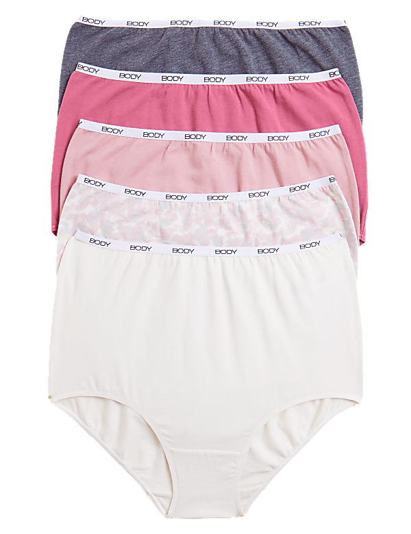 5pk Supima Cotton Rich Full Briefs