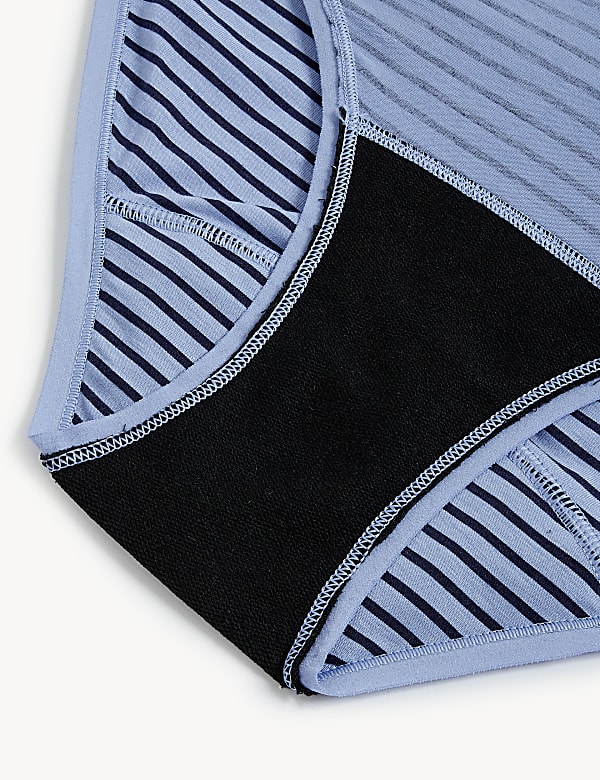 3pk Moderate Absorbency Period Bikini Knickers