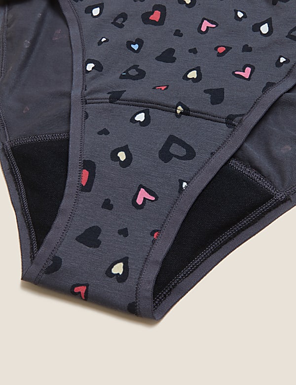 3pk Heavy Absorbency Period Bikini Knickers