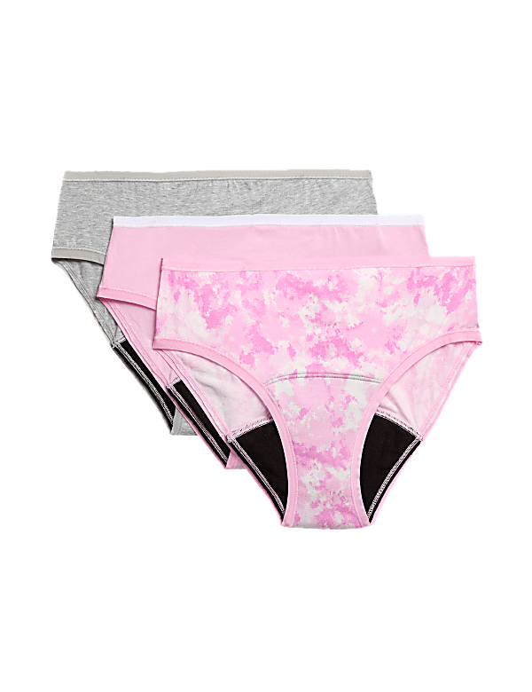 3pk Heavy Absorbency First Period Briefs