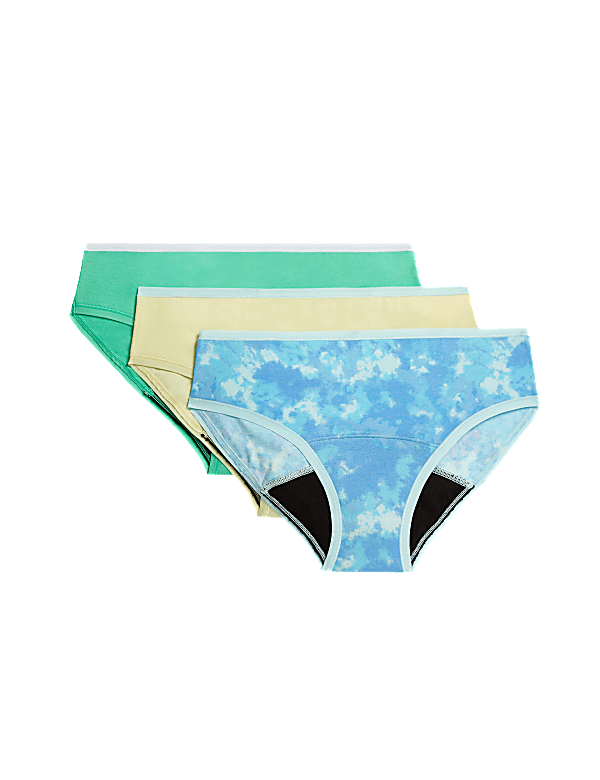 3pk Heavy Absorbency First Period Briefs