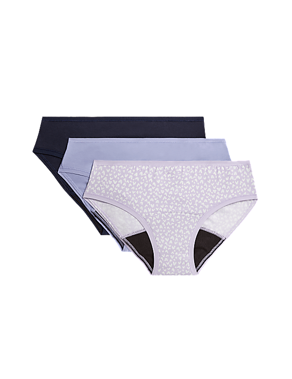 3pk Heavy Absorbency First Period Briefs