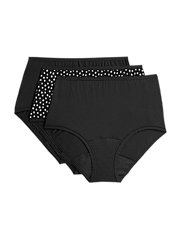 3pk Moderate Absorbency Period Full Briefs