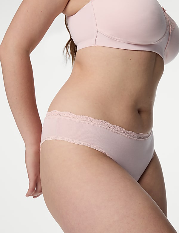 3pk Cotton Rich Brazilian Knickers