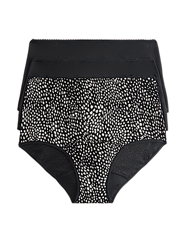 3 Pack Heavy Absorbency Period Full Briefs