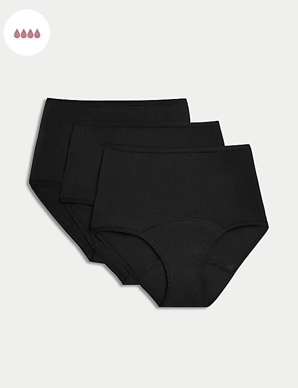 3pk Super Heavy Absorbency Period Full Briefs - GR