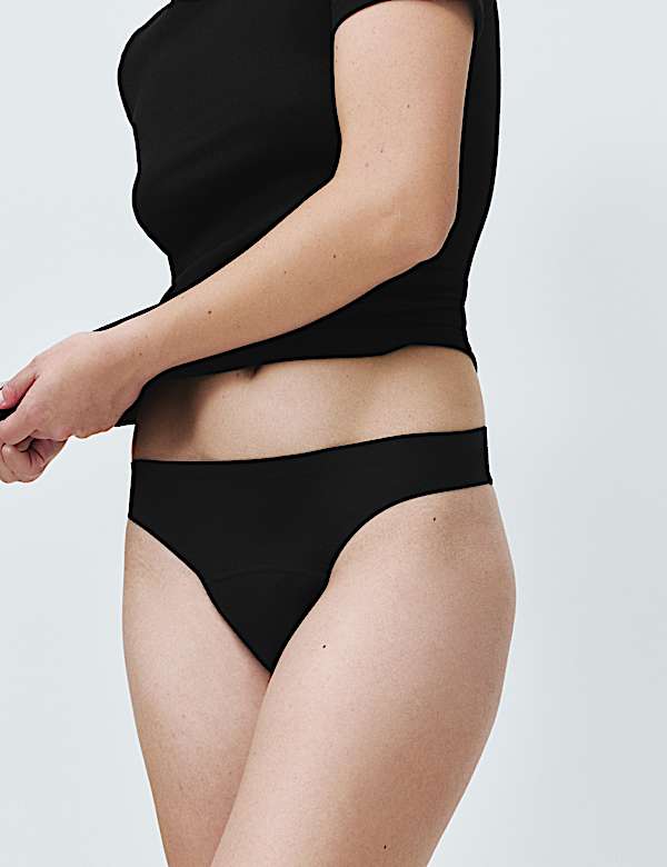 3 Pack No VPL Light Absorbency Period Thongs - AU