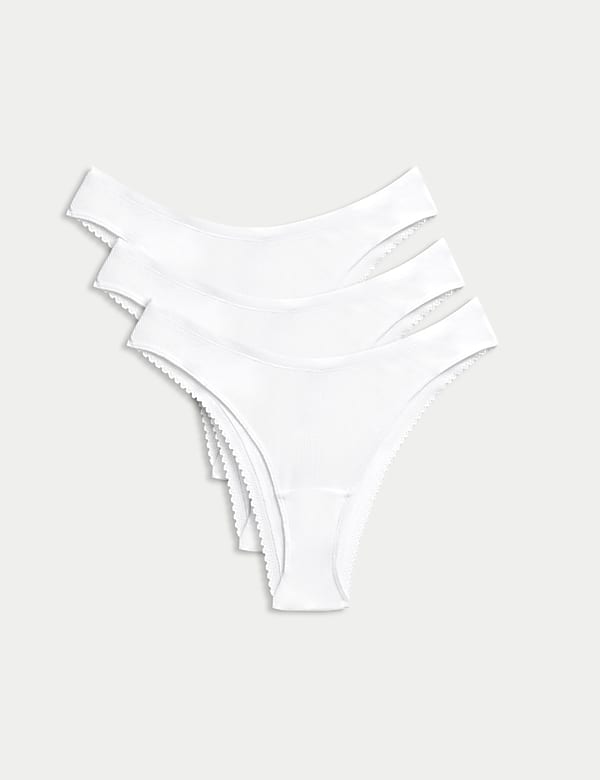 3pk Cotton Rich Miami Knickers - RS