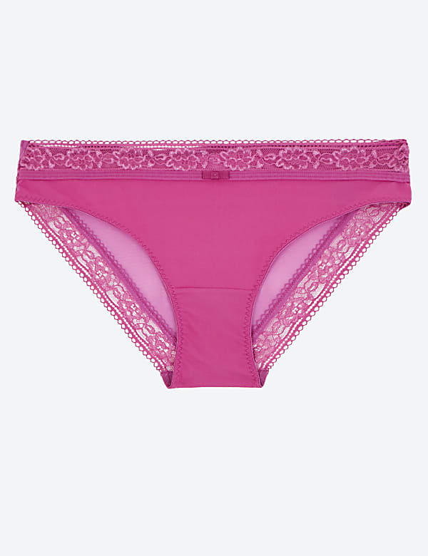 Lace Trim Brazilian Knickers
