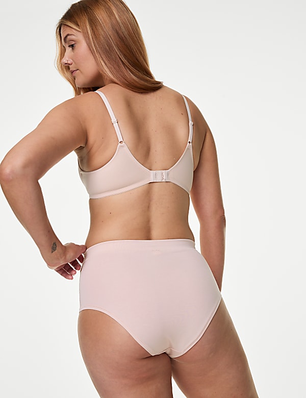 3pk Cotton Rich Brazilian Stoma Knickers