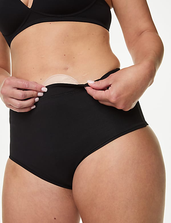 3pk Cotton Rich Brazilian Stoma Knickers