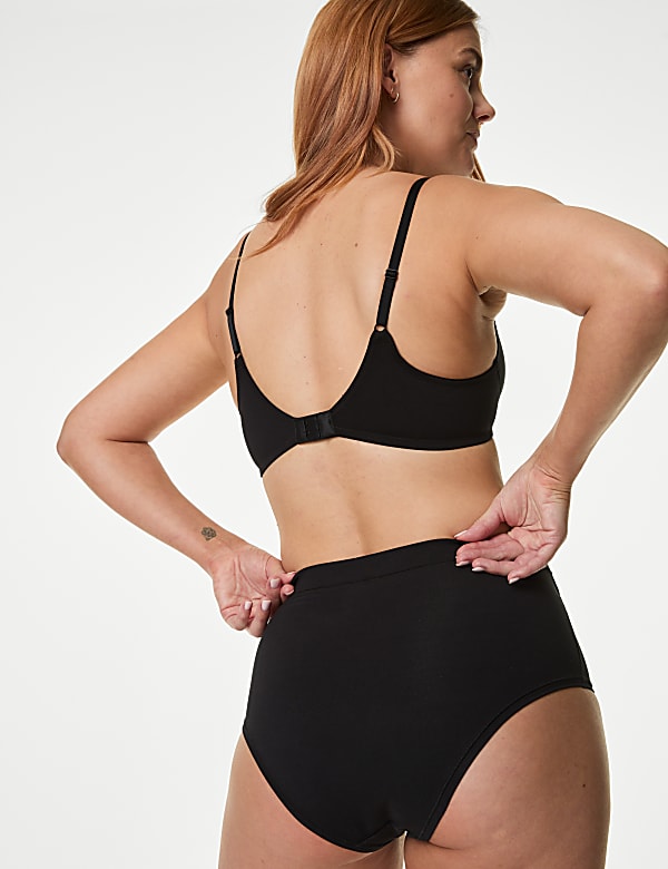 3pk Cotton Rich Brazilian Stoma Knickers