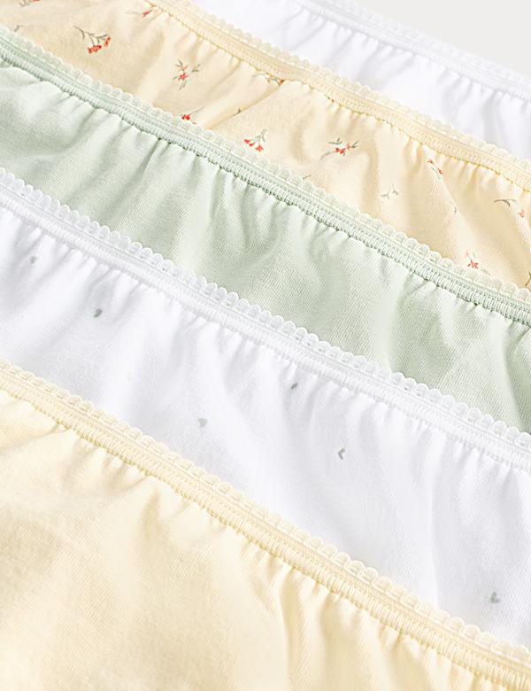 5pk Pure Cotton Full Briefs