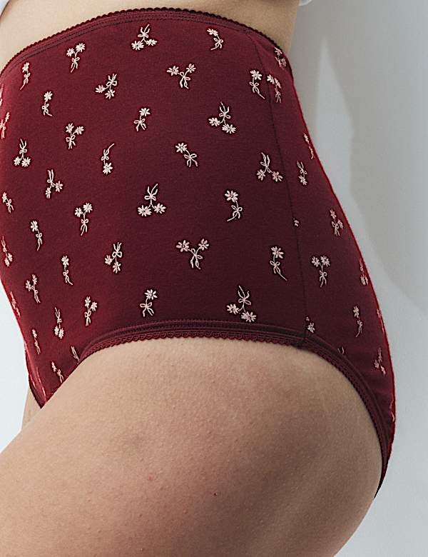 5pk Pure Cotton Full Briefs