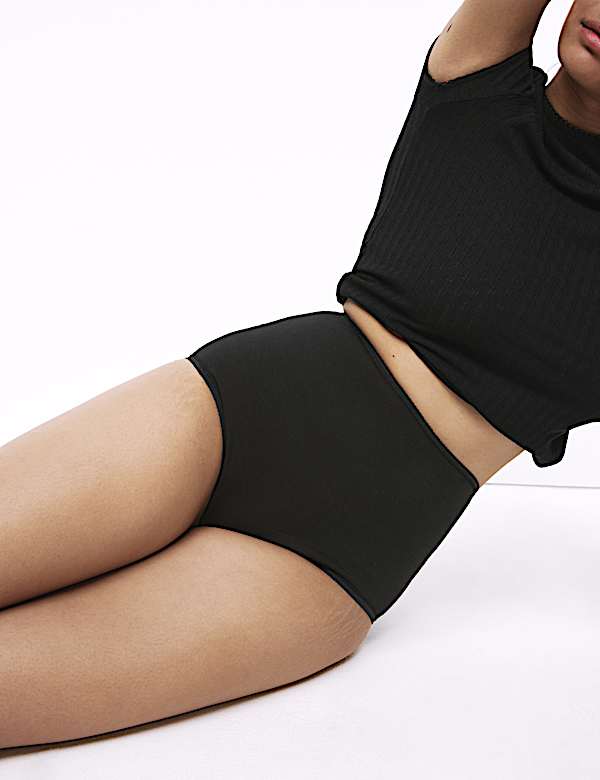 5pk Pure Cotton Full Briefs - ES