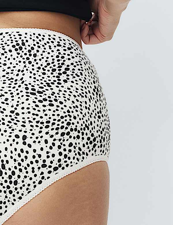 5pk Pure Cotton Full Briefs