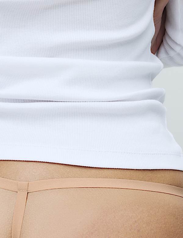 5 Pack Pure Cotton G-String Thongs - US