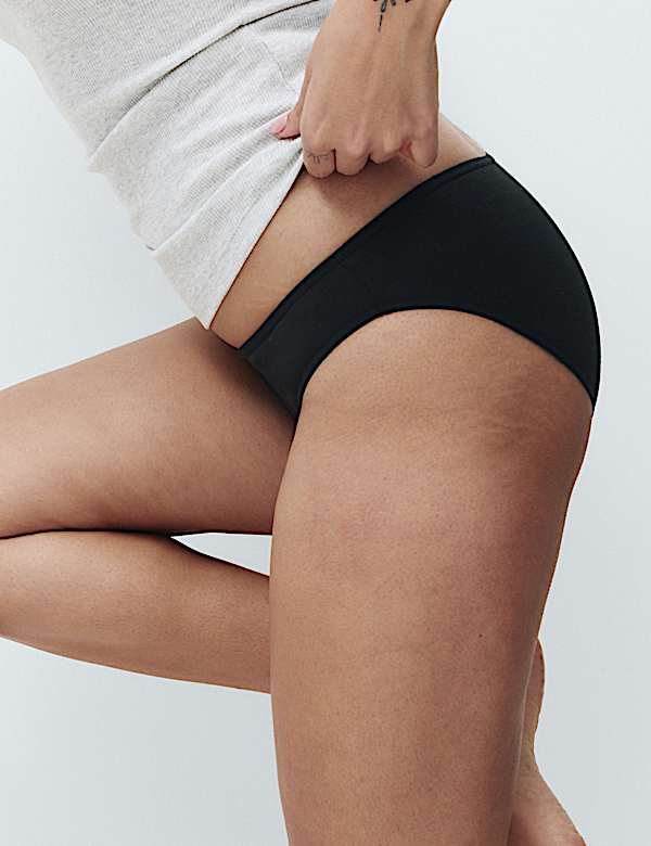 5pk Pure Cotton Bikini Knickers - HU