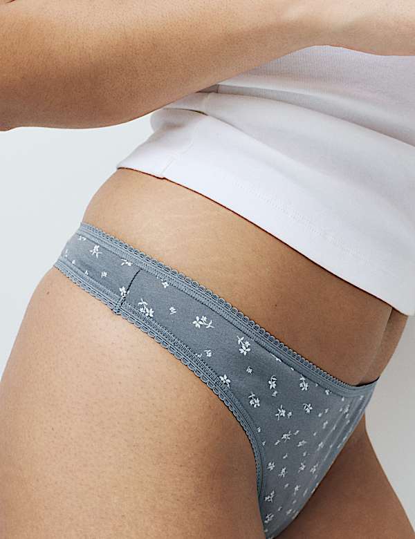 Lot de 5 strings 100 % coton - BE