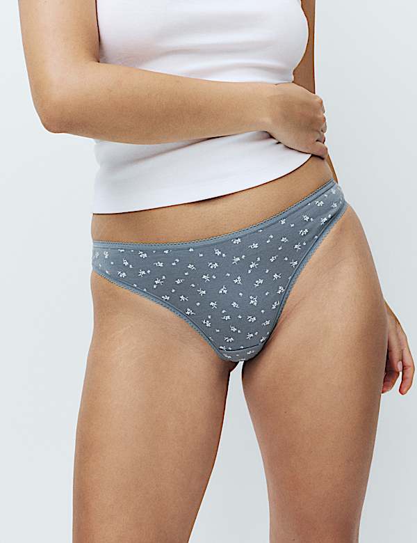 Lot de 5 strings 100 % coton - BE