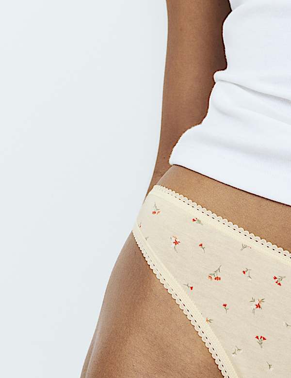 5pk Pure Cotton Thongs - AU