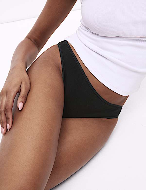 5pk Pure Cotton Thongs - CY