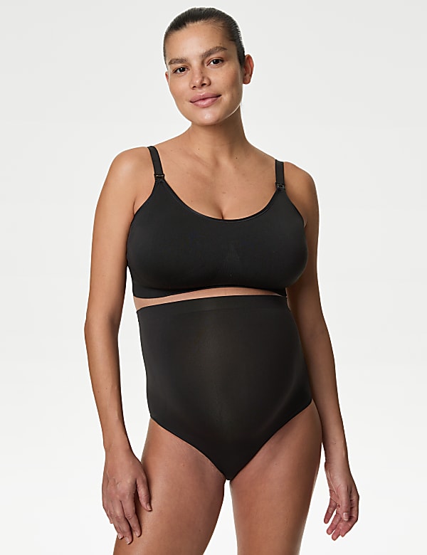 3pk Seamless Over Bump Maternity Briefs